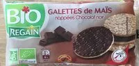Mängden socker i Galettes maïs au chocolat noir BIO