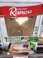 Mängden socker i Galette Blé Noir Lardons Chèvre