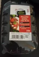 Mängden socker i Mon Marché Plaisir Fraises Mara des Bois la barquette de 250 g