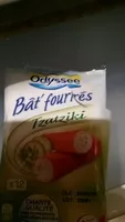 Mängden socker i 12 bâtonnets fourrés au tzatziki