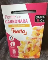 Mängden socker i Penne à la Carbonara