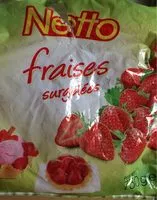 Mängden socker i Fraises entières - 750 g