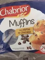 Mängden socker i Muffins pépites de chocolat