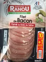 Mängden socker i Filet de bacon