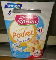 Mängden socker i Torade Poulet Sauce FRomage