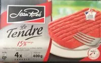 Mängden socker i Jean Rozé Le Tendre 15% MG 4 400 g