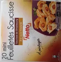 Mängden socker i 20 mini Feuilletés Saucisse