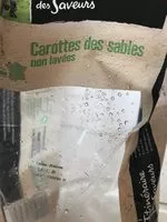 Mängden socker i Carotte des sables