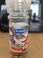 Mängden socker i Cigal.ou Moulin Sel Guer. / Piment