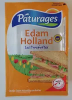 Mängden socker i Edam Holland Les Tranchettes