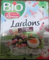 Mängden socker i Lardons fumés bio