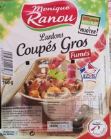 Mängden socker i Lardons Coupés Gros Fumés