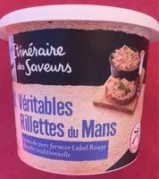 Mängden socker i Véritables rillettes du Mans