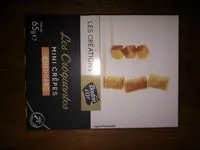 Mängden socker i Les croquantes mini crêpes cheddar