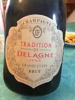 Mängden socker i Champagne delagne