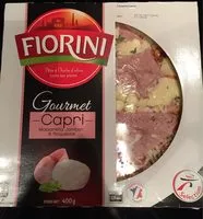 Mängden socker i Fiorini La Pizza Capri mozzarella jambon roquette 400 g