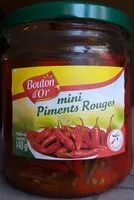 Mängden socker i Mini-piments rouges