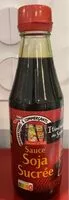 Mängden socker i Sauce soja sucrée
