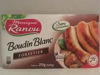 Mängden socker i Boudin blanc forestier