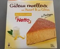 Mängden socker i Gâteau moelleux au yaourt & au citron
