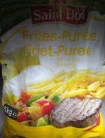 Mängden socker i Frites-Purée Farineuse