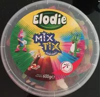 Mängden socker i Assortiment de bonbons Mix Tix piquant