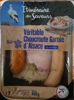 Mängden socker i Véritable choucroute garnie d'Alsace au riesling