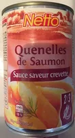 Mängden socker i Quenelles de Saumon sauce Saveur Crevette