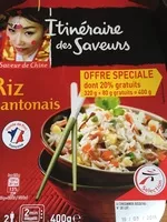 Mängden socker i Riz cantonais