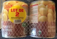 Mängden socker i Pommes de terre