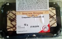 Mängden socker i Craquotant 3 chocolats x2