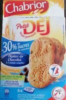 Mängden socker i Petit déj matin gourmand -30% de sucre