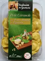 Mängden socker i Girasoles au Pesto Basilic et Pignons