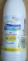 Mängden socker i Lait Réduit en Lactose Demi écrémé Pâturages