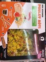 Mängden socker i Box déjeuner - poulet rôti