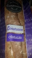 Mängden socker i Baguette de pain constance aux céréales