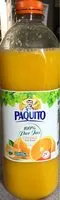 Mängden socker i 100% Pur Jus d'Orange - Pulpe