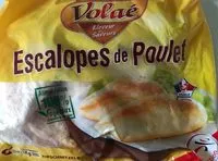 Mängden socker i Escalopes de poulet
