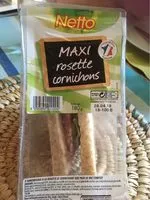 Mängden socker i Maxi rosette cornichons