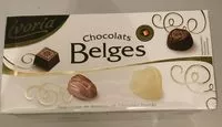 Mängden socker i Chocolats belges