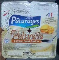 Mängden socker i Paturette Crème dessert saveur palet breton