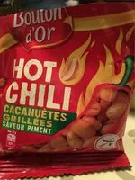 Mängden socker i Cacahuètes grillée saveur piment