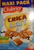 Mängden socker i Crica Lait (maxi pack) - Chabrior - 900 g