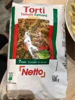 Mängden socker i Torti tomates epinard nature