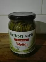 Mängden socker i Haricots verts