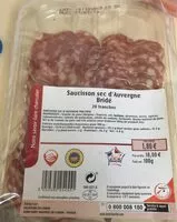 Mängden socker i Saucisson sec d'auvergne pur porc