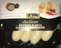 Mängden socker i Boudins blancs à la truffe blanche d’été