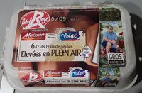 Mängden socker i Moisson Œufs frais gros label rouge
