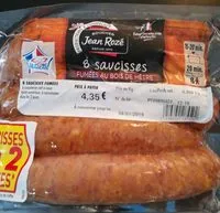 Mängden socker i Saucisses fumées