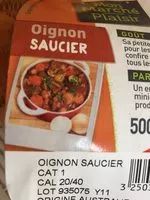 Mängden socker i Oignon saucier
